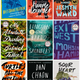 Image for article titled Orange, paintbrush strokes, and “golden eyes” dominated US book covers in 2017